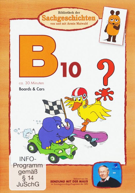 Produktbild: B10 - Boards & Cars - Bibliothek der Sachgeschichten