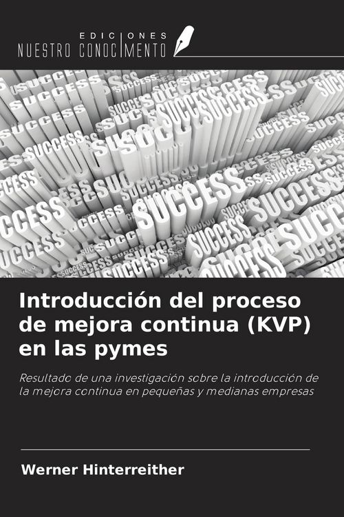 Produktbild: Introducci&oacute;n del proceso de mejora continua (KVP) en las pymes