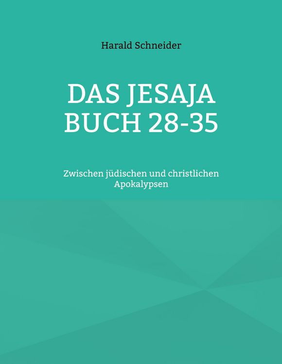 Produktbild: Das Jesaja Buch 28-35