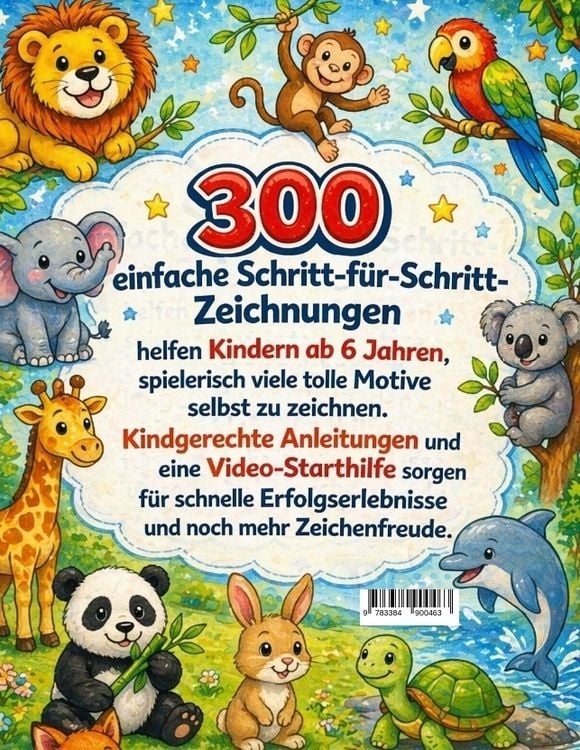 Produktbild: Mikulaschek, D: So zeichnest du 300 Tiere