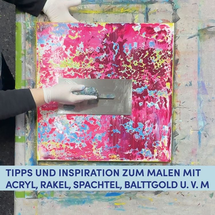 Produktbild: Abstrakte Acrylbilder - Schicht f&uuml;r Schicht