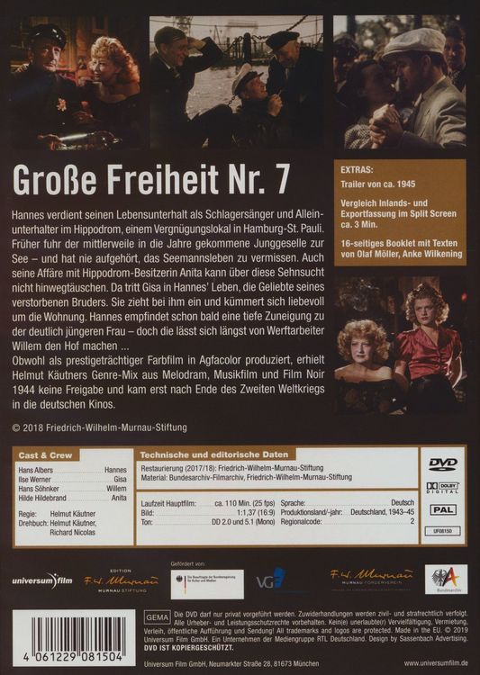 Produktbild: Gro&szlig;e Freiheit Nr. 7 - Deluxe Edition