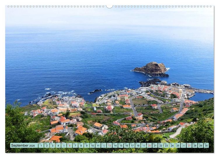 Produktbild: THE ISLAND OF MADEIRA (High Quality Premium Wall Calendar 2026 DIN A2 landscape),CALVENDO 12 Month Wall Calendar