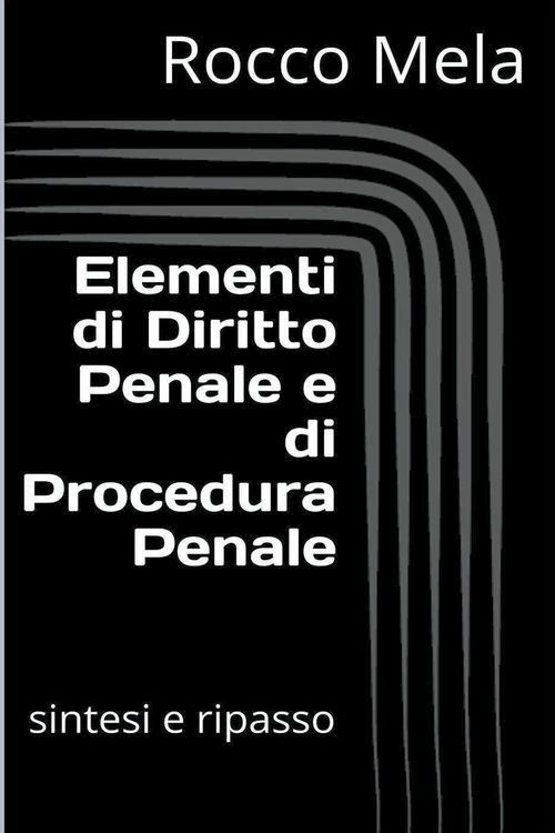 Produktbild: Elementi di Diritto Penale e di Procedura Penale