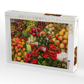 Produktbild: CALVENDO Puzzle Ein Motiv aus dem Kalender Emotionale Momente: Barcelona - der Markt. | 1000 Teile Lege-Gr&ouml;&szlig;e 64x48cm Foto-Puzzle f&uuml;r gl&uuml;ckliche Stunden