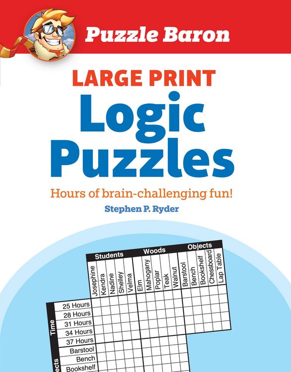Produktbild: Puzzle Barons Lp Logic Puzzles