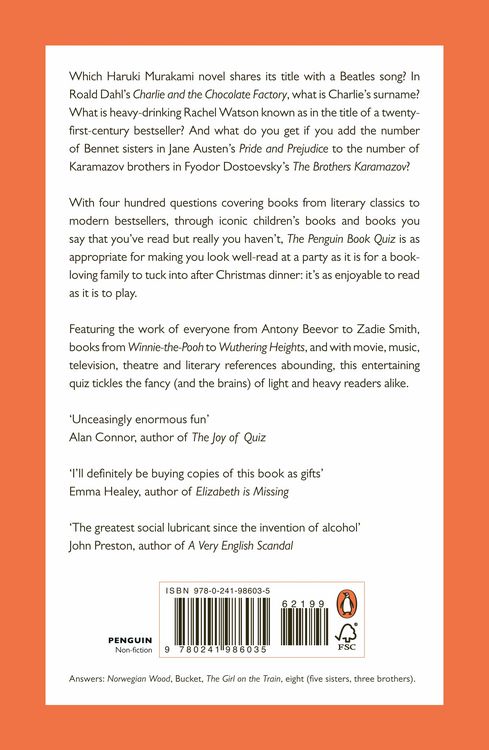 Produktbild: The Penguin Book Quiz