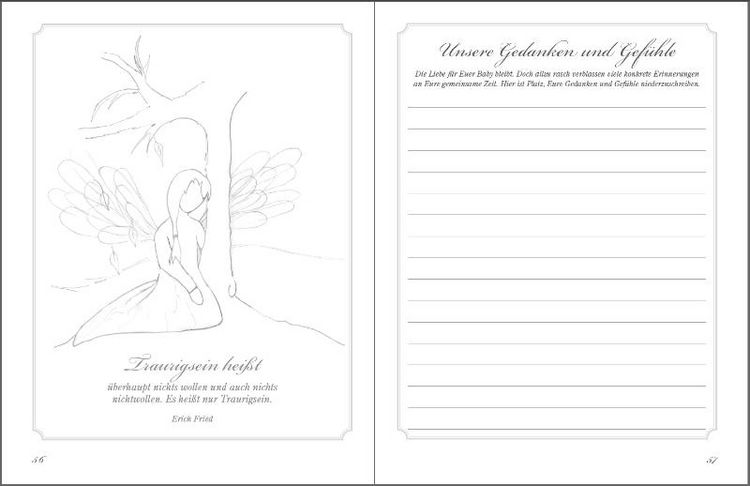 Produktbild: Manchmal verl&auml;sst uns ein Kind - Erinnerungsalbum f&uuml;r ein fr&uuml;h verstorbenes Kind