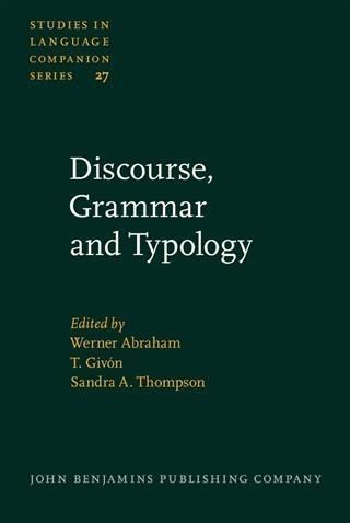 Produktbild: Discourse, Grammar and Typology