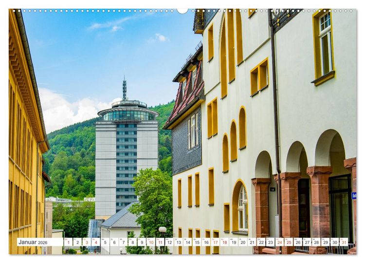 Produktbild: Suhl Impressionen (Wandkalender 2026 DIN A2 quer), CALVENDO Monatskalender
