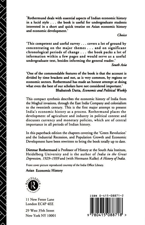 An Economic History of India