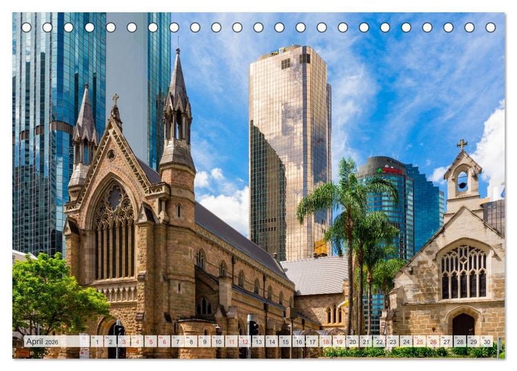 Produktbild: Australien Metropolen (Tischkalender 2026 DIN A5 quer), CALVENDO Monatskalender