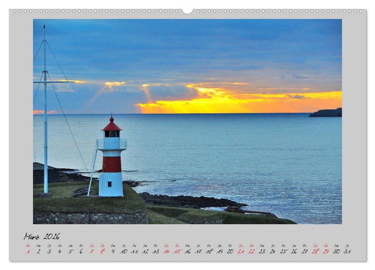 Produktbild: F&auml;r&ouml;er, Shetland, Orkney - Inseln im Nordatlantik (hochwertiger Premium Wandkalender 2026 DIN A2 quer), Kunstdruck in Hochglanz