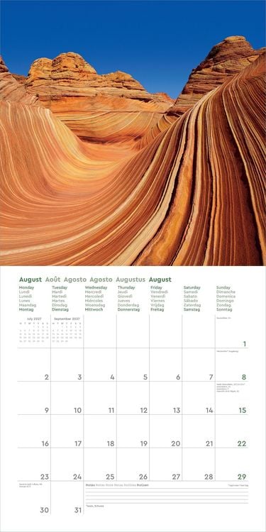 Produktbild: Farben der Erde - KUNTH Broschurkalender 2027