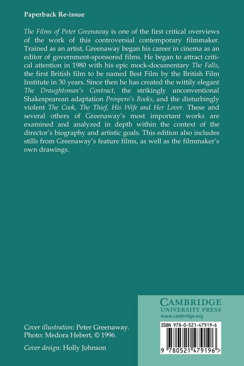 Produktbild: The Films of Peter Greenaway