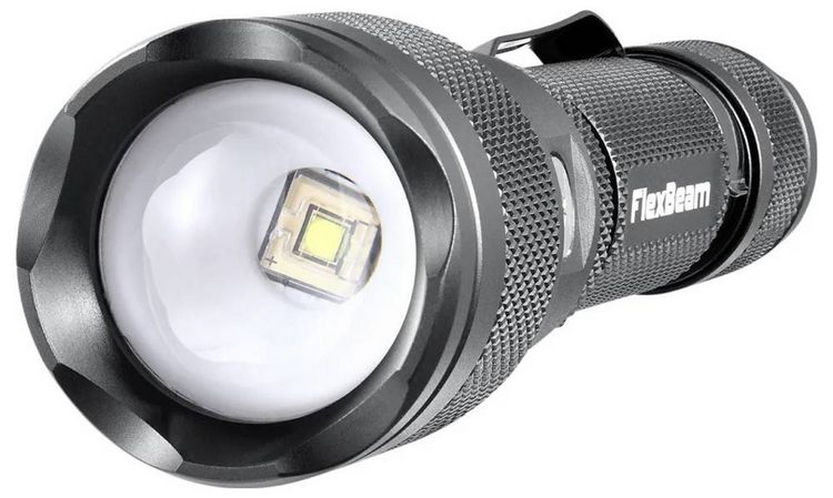 Produktbild: Powertac FlexBeam 12908 LED Taschenlampe akkubetrieben 1200lm 600h 105g