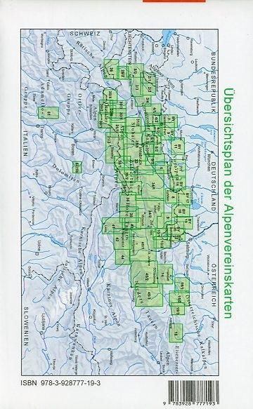 Produktbild: DAV Alpenvereinskarte 4/1 Wetterstein Mieminger West Weg