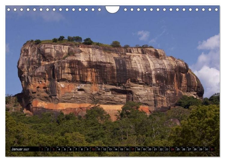Produktbild: Sri Lanka (Wandkalender 2027 DIN A4 quer), CALVENDO Monatskalender