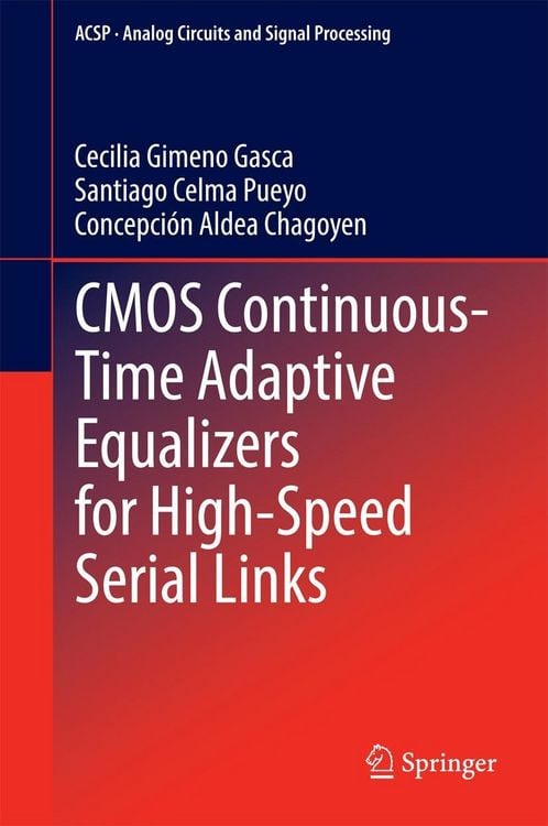 Produktbild: CMOS Continuous-Time Adaptive Equalizers for High-Speed Serial Links
