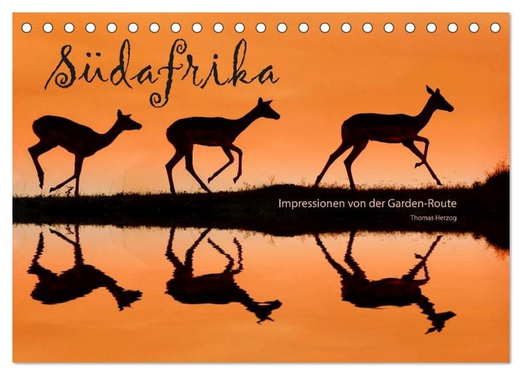 Produktbild: S&Uuml;DAFRIKA - Impressionen von der Garden Route (Tischkalender 2026 DIN A5 quer), CALVENDO Monatskalender