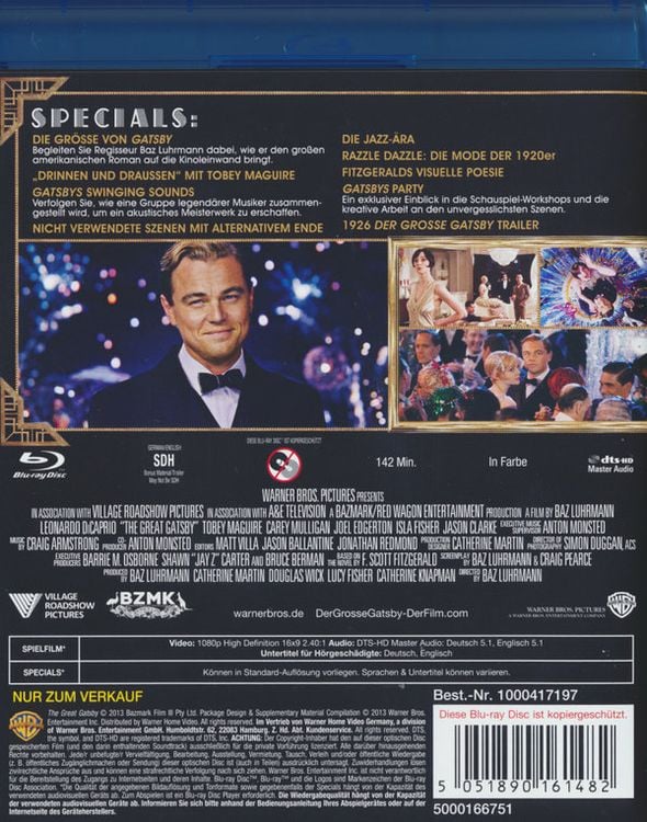 Produktbild: Der große Gatsby