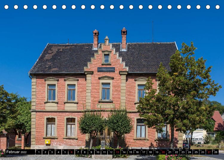 Produktbild: Mittelfr&auml;nkische Bocksbeutelstra&szlig;e (Tischkalender 2022 DIN A5 quer)