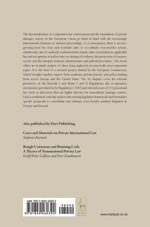 Produktbild: International Antitrust Litigation
