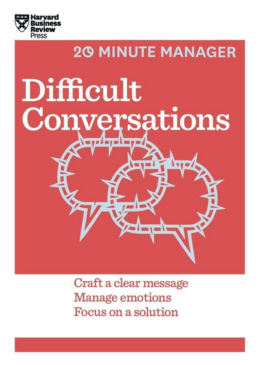 Produktbild: Difficult Conversations (HBR 20-Minute Manager Series)