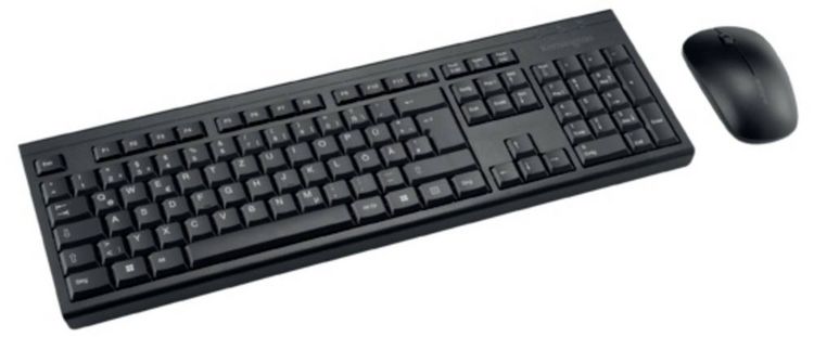 Produktbild: Kensington Tastatur, Maus-Set Deutsch, QWERTZ Schwarz