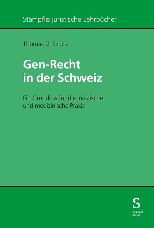 Produktbild: Gen-Recht in der Schweiz