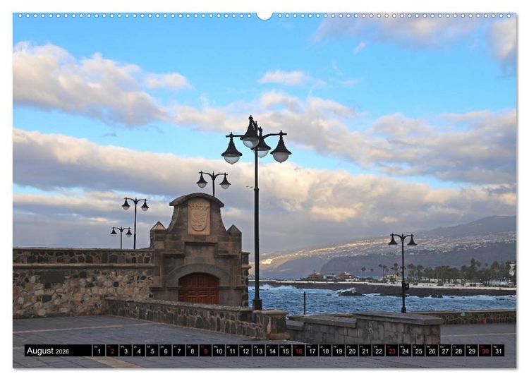 Produktbild: Puerto de la Cruz - Stadt am Atlantik (Wandkalender 2026 DIN A2 quer), CALVENDO Monatskalender
