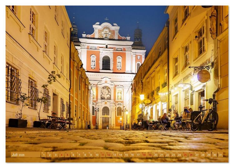 Produktbild: Polen. Von Krakau bis Danzig: Bilder voller Atmosph&auml;re (Wandkalender 2026 DIN A4 quer), CALVENDO Monatskalender