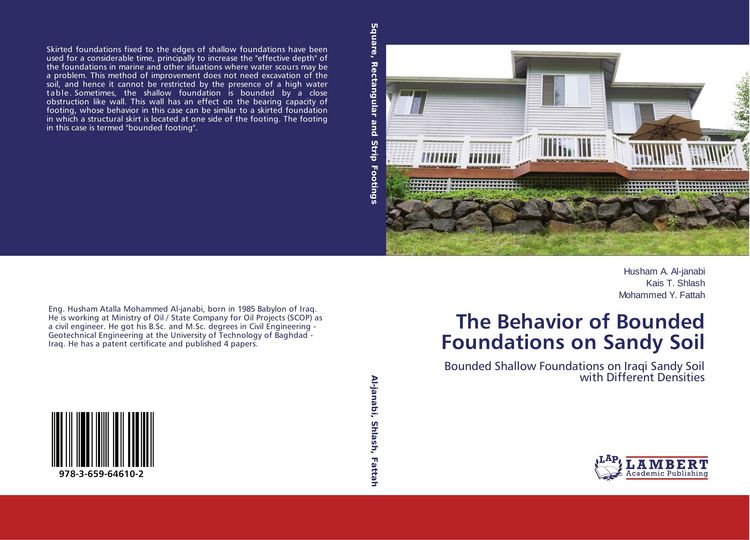 Produktbild: The Behavior of Bounded Foundations on Sandy Soil