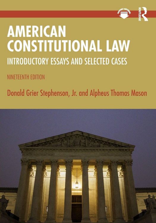 Produktbild: American Constitutional Law