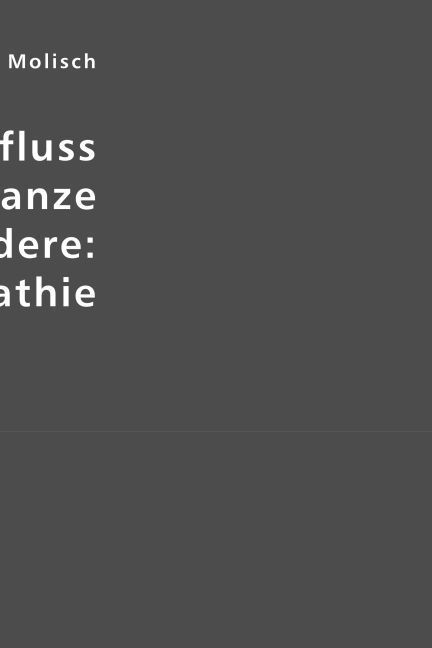 Produktbild: Molisch, H: Der Einfluss einer Pflanze auf die andere: Allel