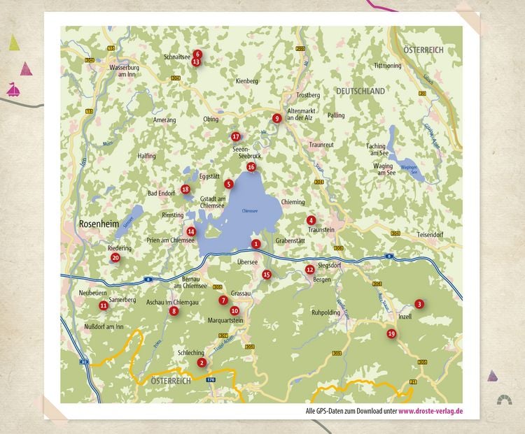 Produktbild: Chiemgau. Wandern f&uuml;r die Seele