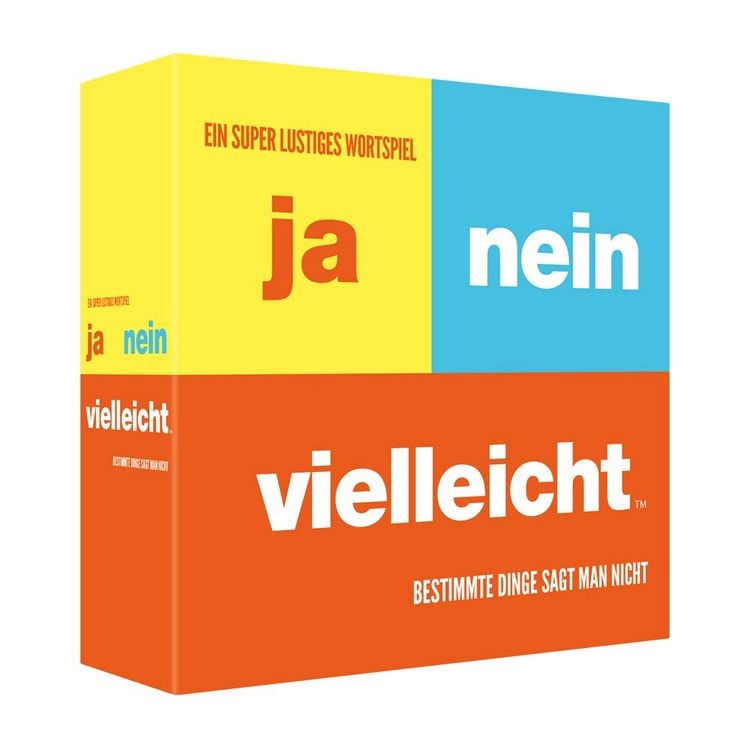 Produktbild: Pegasus KXL43023 - Ja Nein Vielleicht Bestimmte Dinge sagt man nicht, Wortspiel, Partyspiel