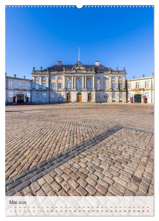 Produktbild: KOPENHAGEN Idylle und Historie (Wandkalender 2026 DIN A2 hoch), CALVENDO Monatskalender