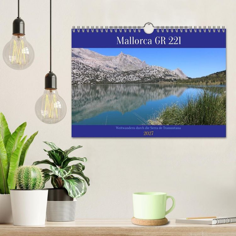 Produktbild: Mallorca GR 221. Weitwandern durch die Serra de Tramuntana (Wandkalender 2027 DIN A4 quer), CALVENDO Monatskalender