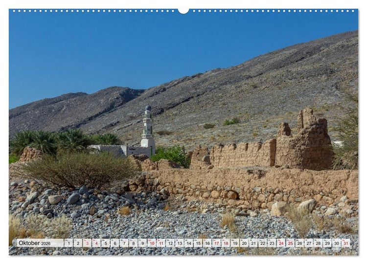 Produktbild: Oman - Eine Fotoreise (hochwertiger Premium Wandkalender 2026 DIN A2 quer), Kunstdruck in Hochglanz