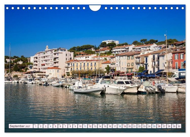 Produktbild: C&ocirc;te d'Azur Highlights on the French Mediterranean Coast (Wall Calendar 2027 DIN A4 landscape), CALVENDO 12 Month Wall Calendar