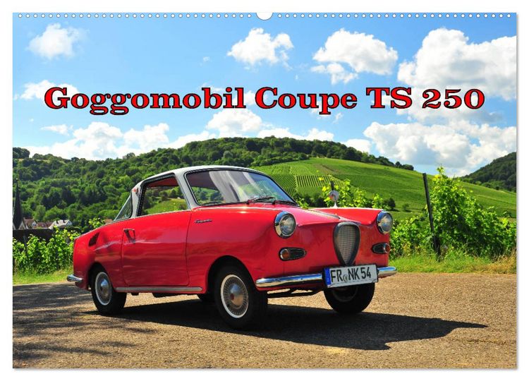 Produktbild: Goggomobil Coup&egrave; 250 TS (Wandkalender 2026 DIN A2 quer), CALVENDO Monatskalender