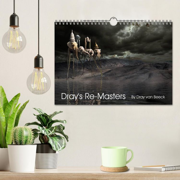 Produktbild: Dray's Re-Masters (Wall Calendar 2026 DIN A4 landscape), CALVENDO 12 Month Wall Calendar