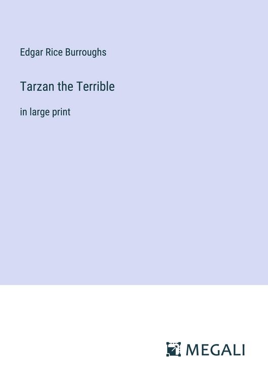 Produktbild: Tarzan the Terrible