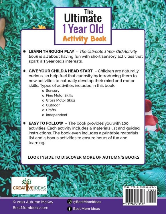Produktbild: The Ultimate 1 Year Old Activity Book