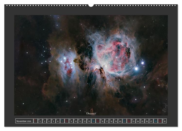 Produktbild: Faszination Universum (Wandkalender 2026 DIN A2 quer), CALVENDO Monatskalender