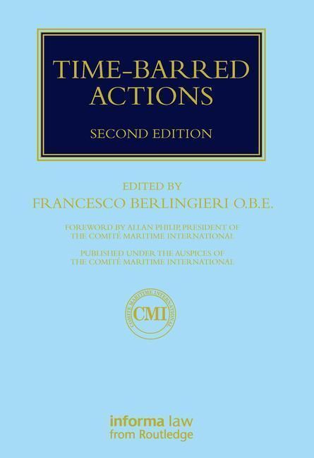 Produktbild: Berlingieri, F: Time-barred Actions