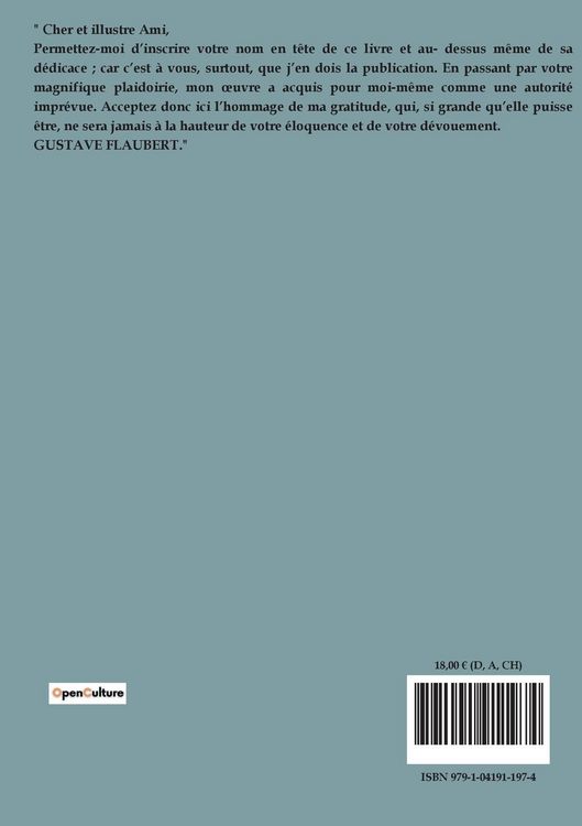 Produktbild: Madame Bovary (1857)