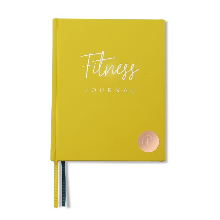 Bild vom Artikel Tagebuch "Fitness Journal", gelb vom Autor 