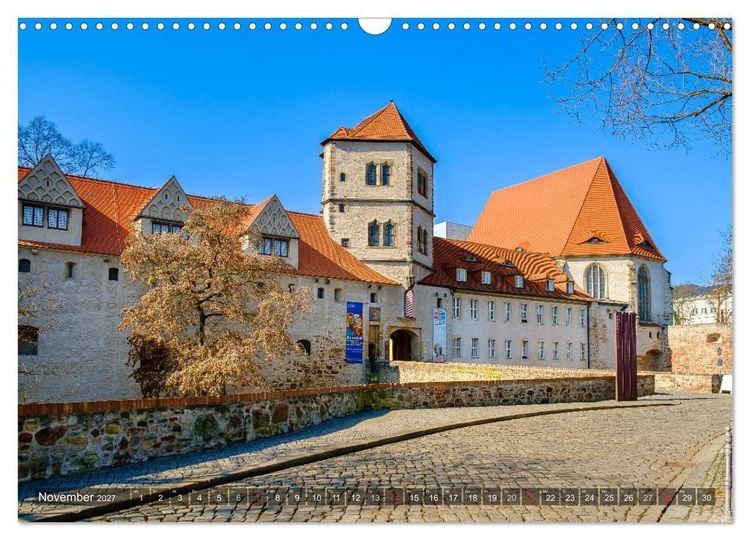 Produktbild: Ein Blick auf Halle an der Saale (Wandkalender 2027 DIN A3 quer), CALVENDO Monatskalender